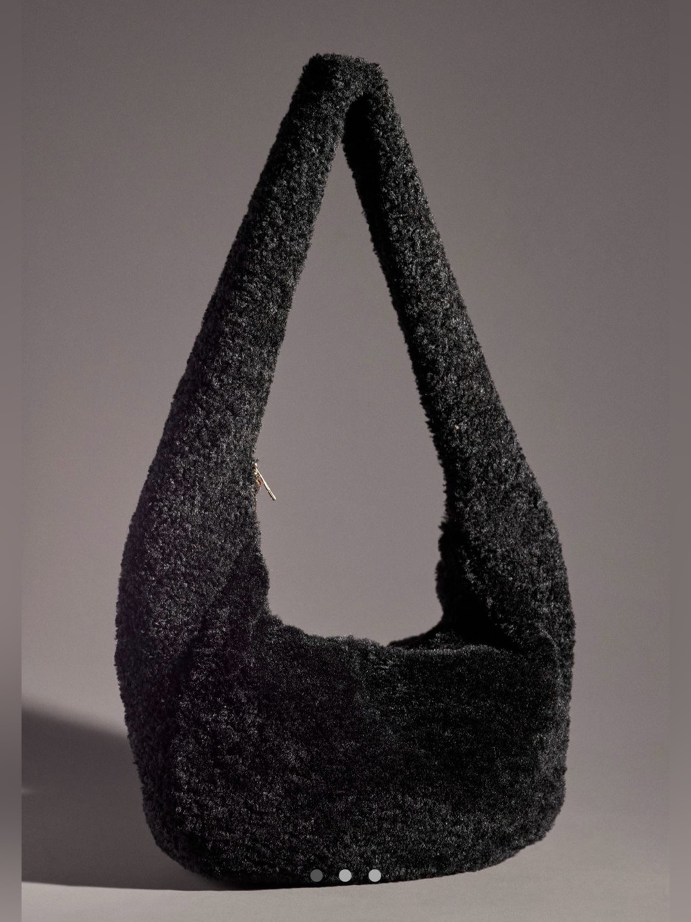 NWOT Anthropologie Sherpa Crossbody Sling-Bag